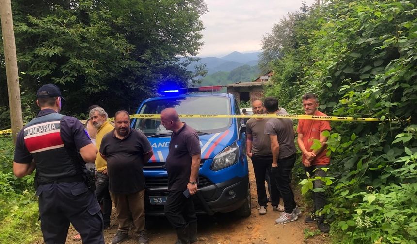 Rize'de minibüs, yamaçtan yuvarlandı!