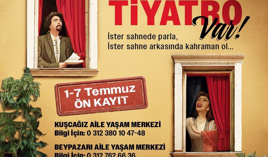 Mahallede Tiyatro Var!
