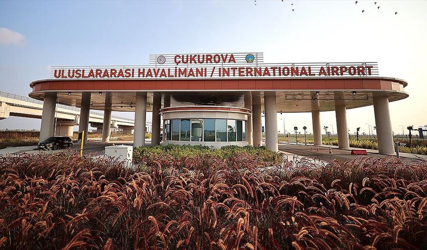 Çukurova Uluslararası Havalimanı'nın yolcu sayısı 5 milyonu aştı