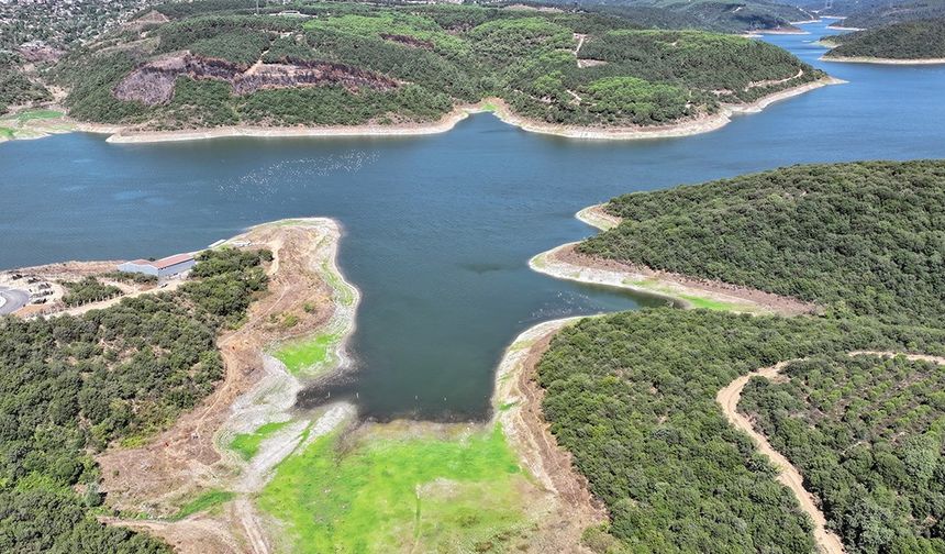 İstanbul'da barajlardaki doluluk oranı düşmeye devam ediyor!