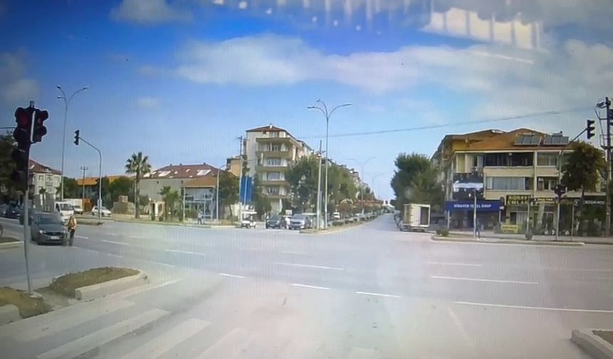Bisikletliye otomobil çarptı
