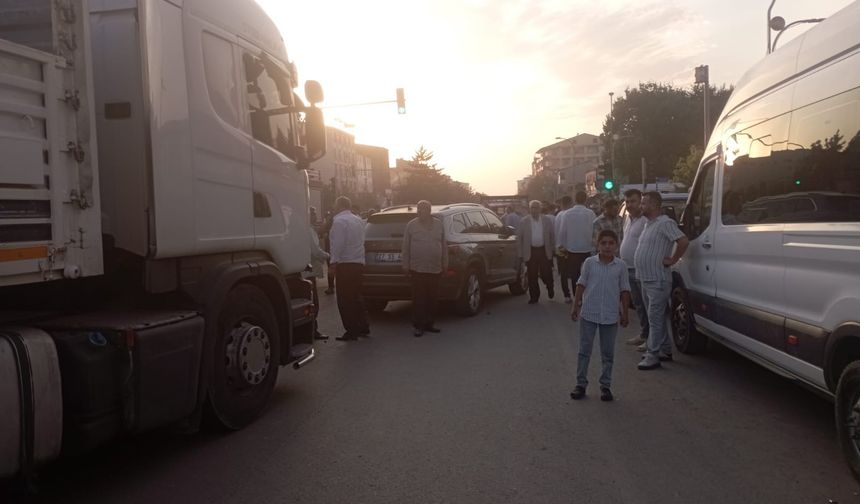 Bitlis'te feci TIR kazası!