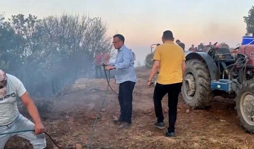 Manisa'da çıkan yangın 16 saatte kontrol altına alındı