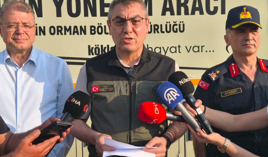 Mersin'deki orman yangını büyümeye devam ediyor!