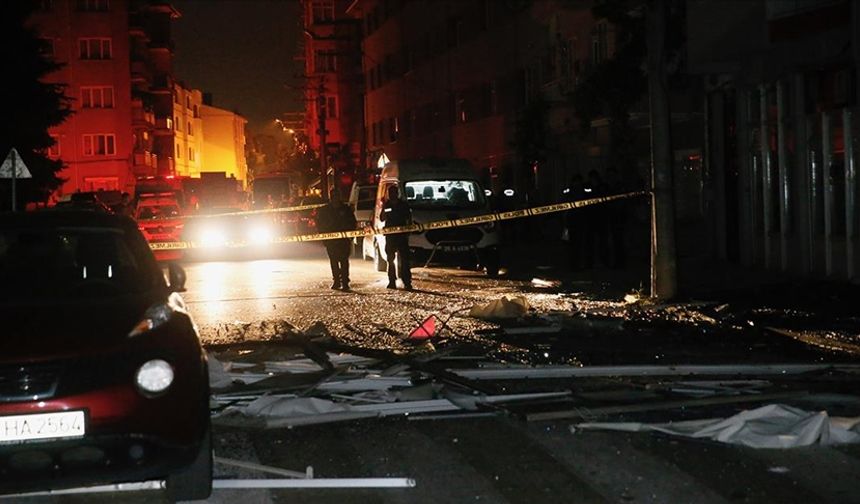 Eskişehir'de korkutan patlama