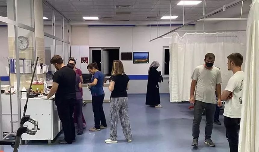 Tekirdağ'da, 50 işçi zehirlendi