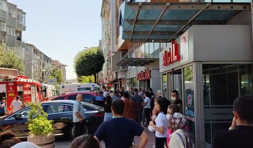 Gaziosmanpaşa'da çıkan yangın korkuttu