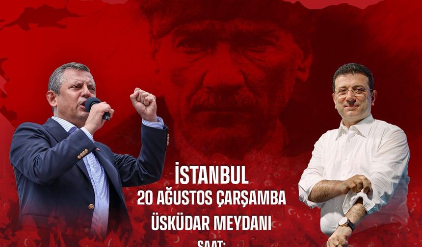 CHP, Tek Adam Anlayışına Karşı Üsküdar’da