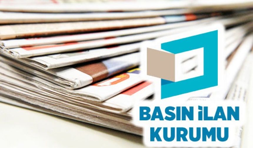 BİK: “Mersin’deki resmî ilan durdurma kararı mevzuata uygun olarak alınmıştır”