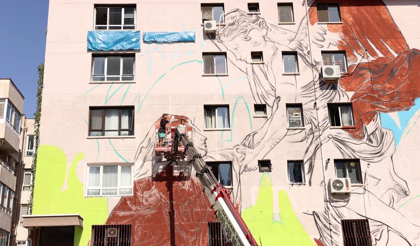 Çankaya Mural Festivali Başladı: Kent Duvarları Sanatla Canlanıyor