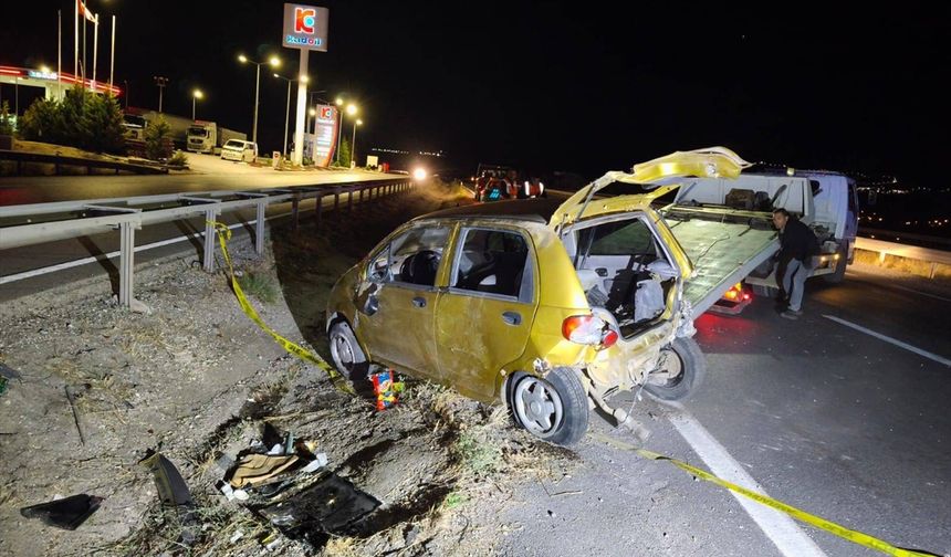 Kırıkkale'de kaza bir kişi hayatını kaybetti!