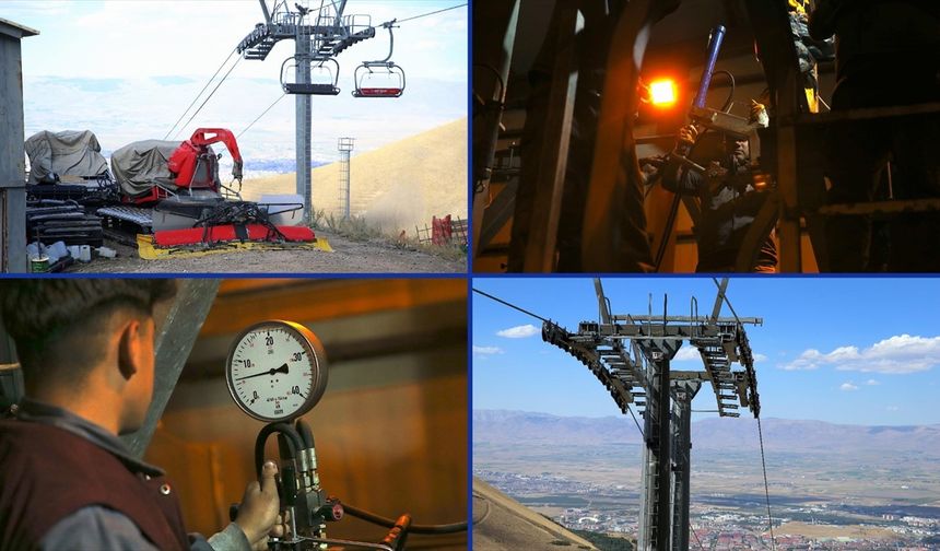 Palandöken Kayak Merkezi yeni sezona hazır