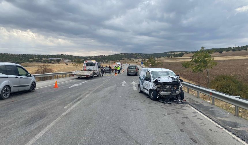Yozgat Çekerek’te feci kaza: 1 ölü, 3 yaralı