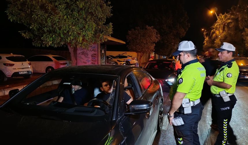 Adana'da trafik denetimi