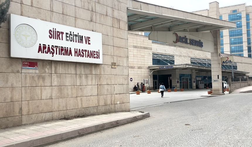 Ağaçtan düşen çiftçi patpatla ambulansa taşındı