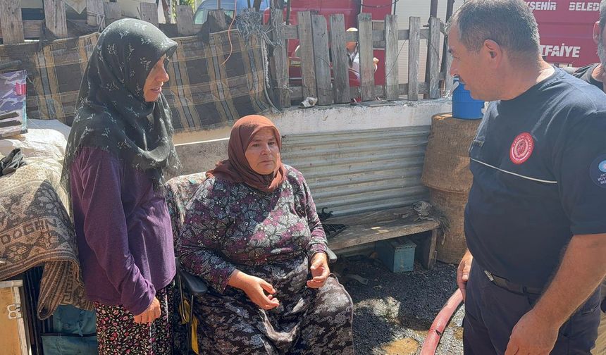 Çöp yakıldığını sandı, evinin yandığını öğrendi!