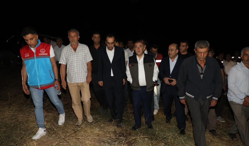 Elazığ’da Anız Yangını Kontrol Altına Alındı