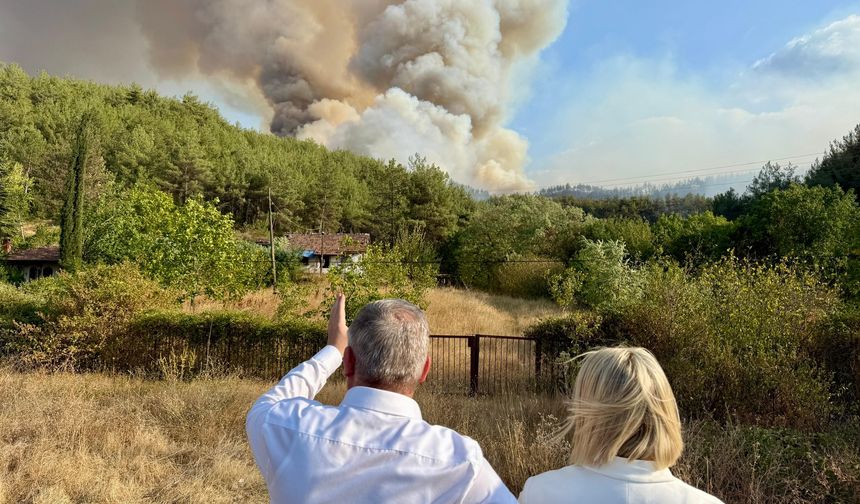 Kastamonu'daki orman yangınları devam ediyor!