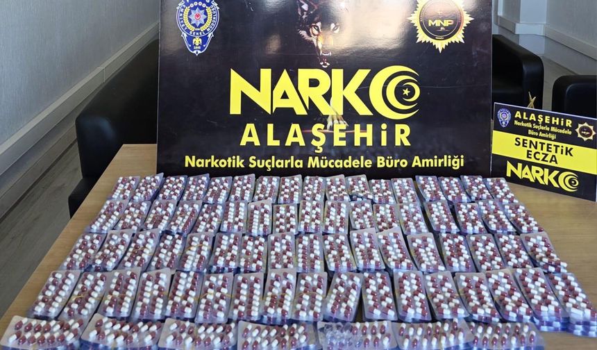 Manisa'da uyuşturucu operasyonu