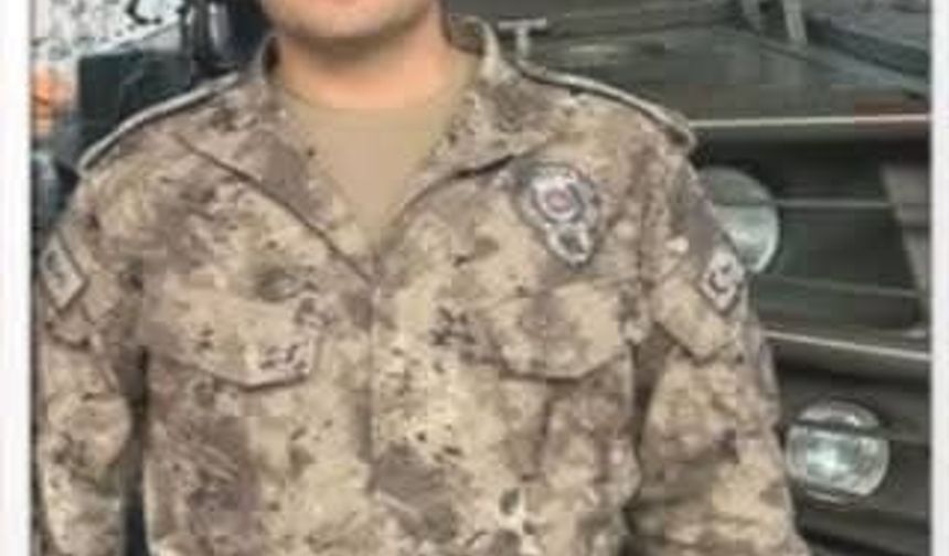 Özel hareket polisi, ağır makineli silahla şehit oldu