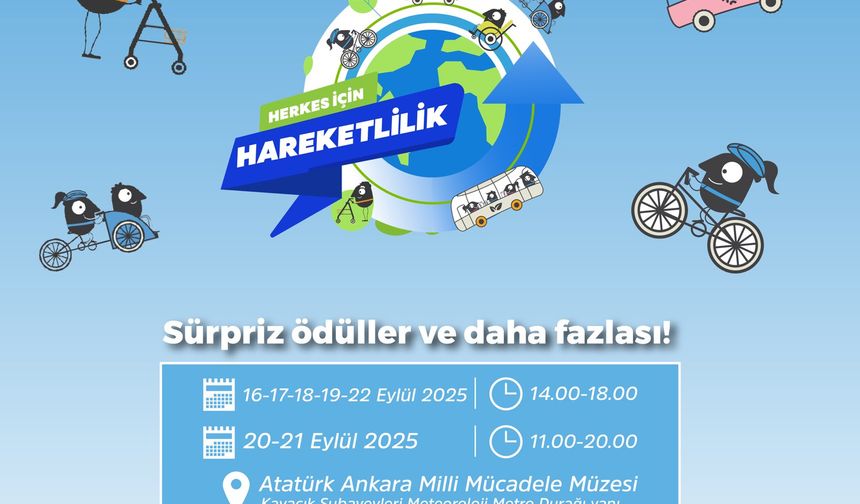Keçiören'de Avrupa Hareketlilik Haftası kutlanacak