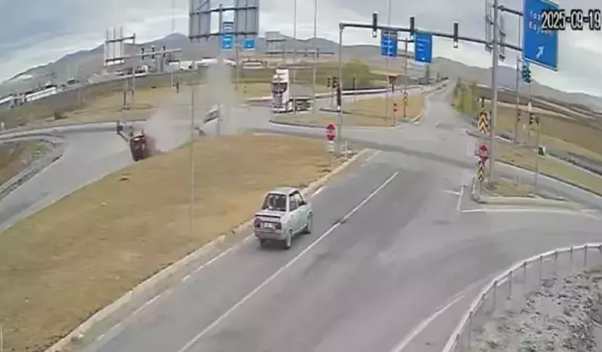 Çorum'da korkutan kaza