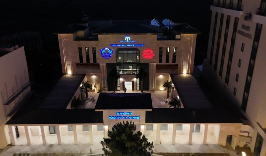 Haymana Kaplıca Tesislerinde Bakım Çalışması