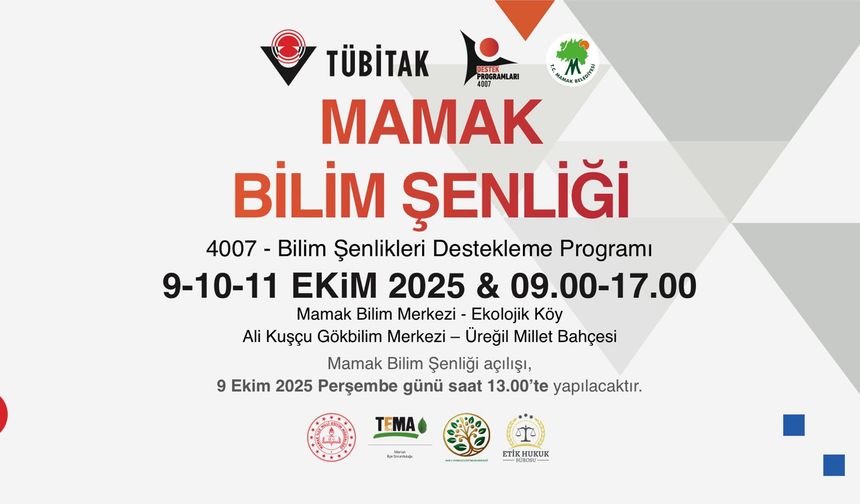 Mamak Bilim Şenliği Başlıyor
