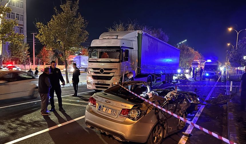 Aksaray’da Feci Kaza: