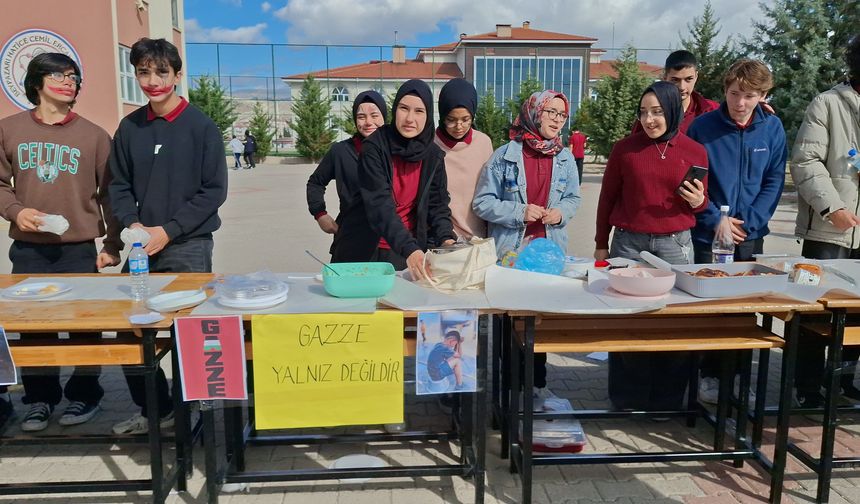 Beypazarı’nda “Bir Okul, Bin Umut Gazze” Kermesi Açıldı