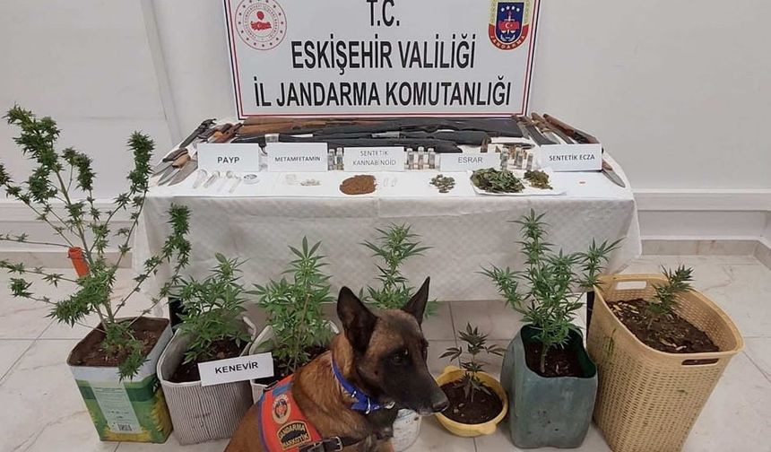 Eskişehir'de uyuşturucu operasyonu