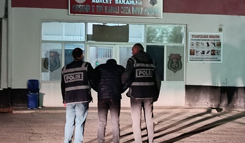 Kırşehir'de firari 5 hükümlü yakalandı