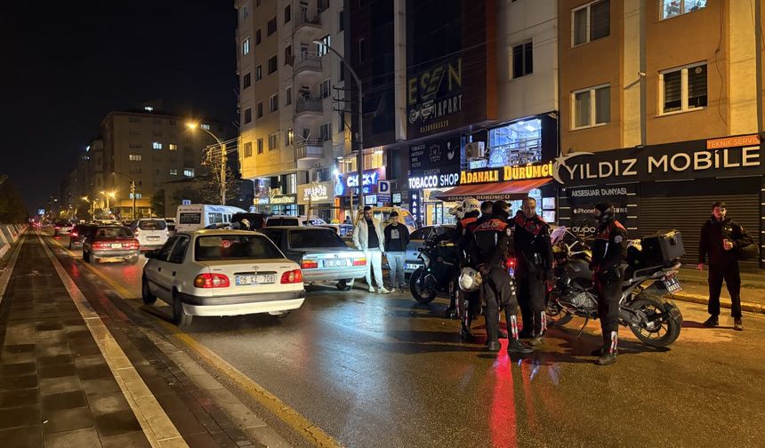 Polis ekiplerinden denetim