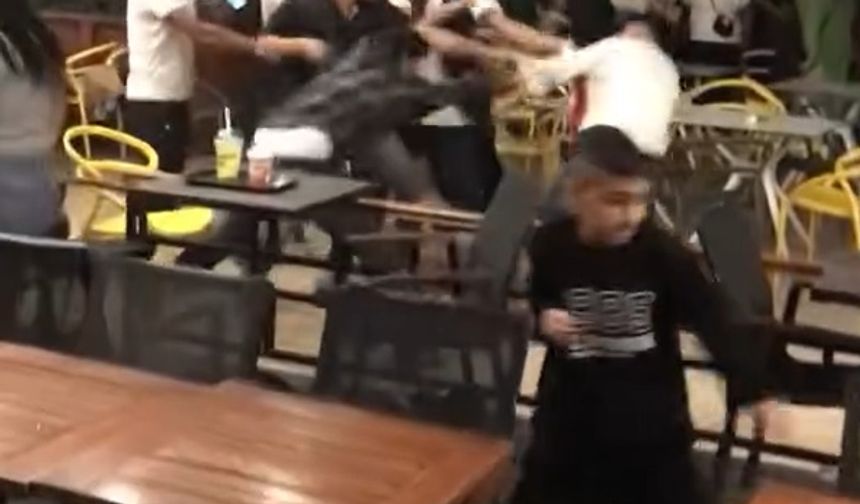 Adana’da Alışveriş Merkezinde Kavga