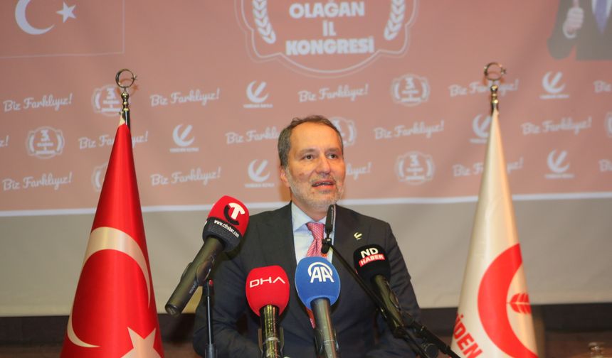 Fatih Erbakan: “Gazze’yi imha etme planını şiddetle reddediyoruz”