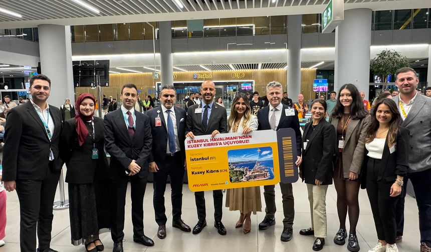 İstanbul Havalimanı'ndan KKTC uçuşlarına başladı