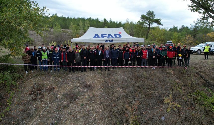 Karabük’te 110 Personelle Sel Tatbikatı