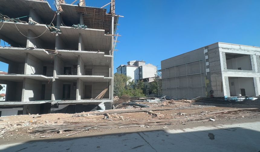 Malatya'da bir işçi inşaattan düşerek öldü!