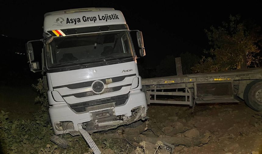 Şırnak’ta TIR Kazası: 1 Ölü