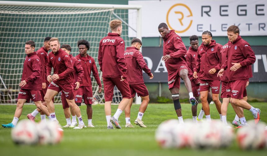 Trabzonspor, Rizespor Maçı Hazırlıklarını Sürdürdü