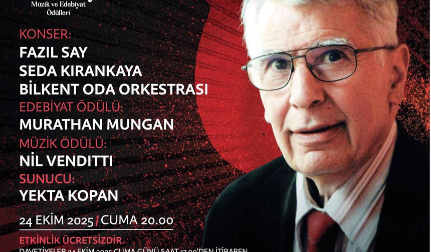 Ahmet Say Edebiyat ve Müzik Ödülleri ikinci kez sahiplerini buluyor