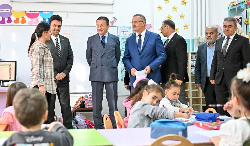 Başkan Tiryaki’den Miniklere Sürpriz Ziyaret