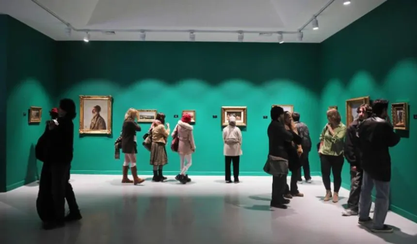 “Zamanın Renkleri” Sergisi, Sanat Öğrencilerine İlham Oldu