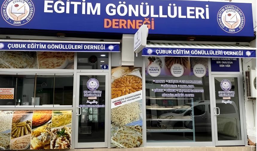 Ankara Çubuk'ta Eğitime Destek Kermesi