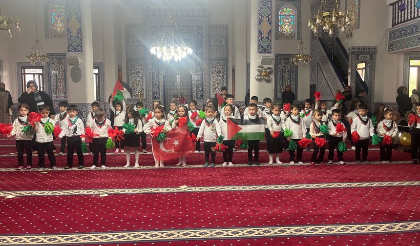 Kızılcahamam’da miniklerden duygu dolu buluşma