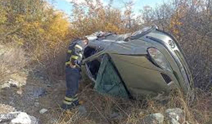 Kastamonu'da panikleten kaza