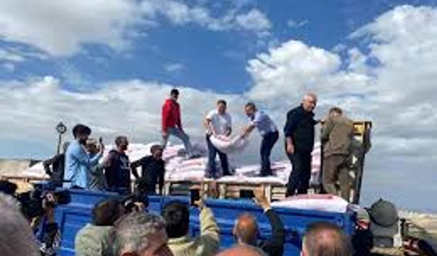 Sincanlı Çiftçilere 615 Ton Buğday Desteği