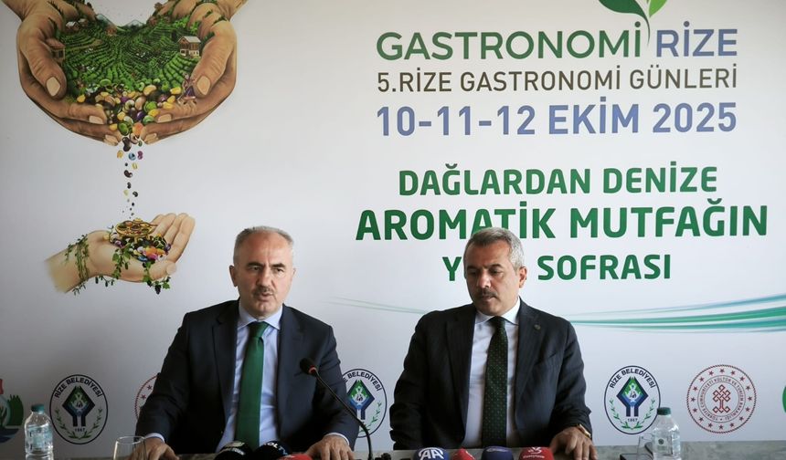 Rize’de aromatik yeşil sofra kurulacak