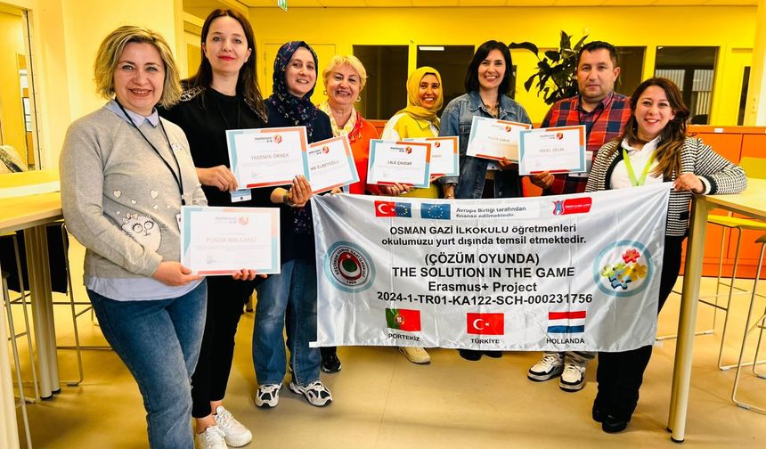 Osmangazi İlkokulu’ndan Örnek Proje: “Çözüm Oyunda”