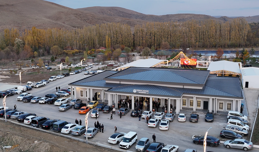 Haymana’ya Yeni Sosyal Mekân: Termal Saray Wedding Hizmete Açıldı